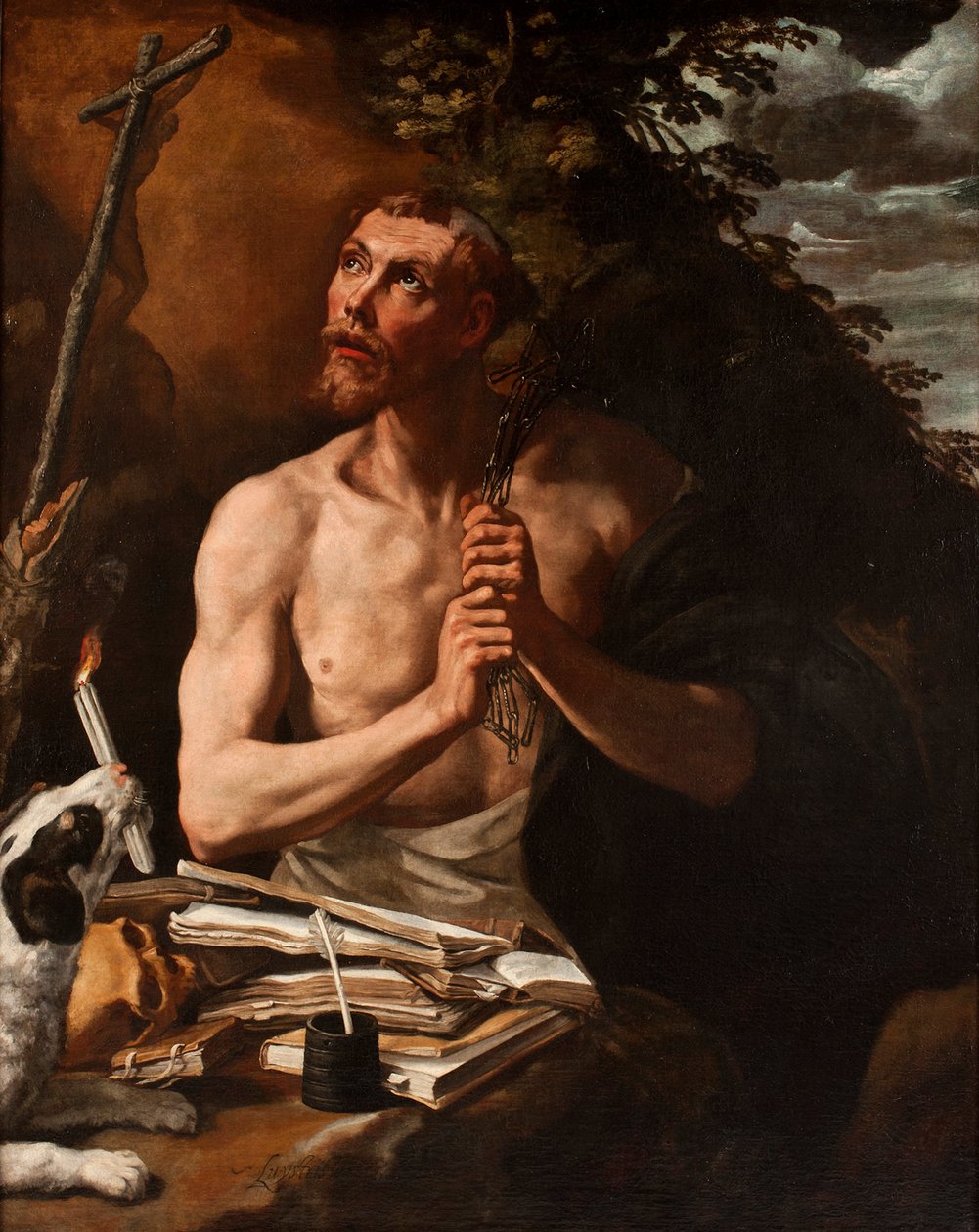 São Domingos em Penitence de Luis Tristan de Escamilla