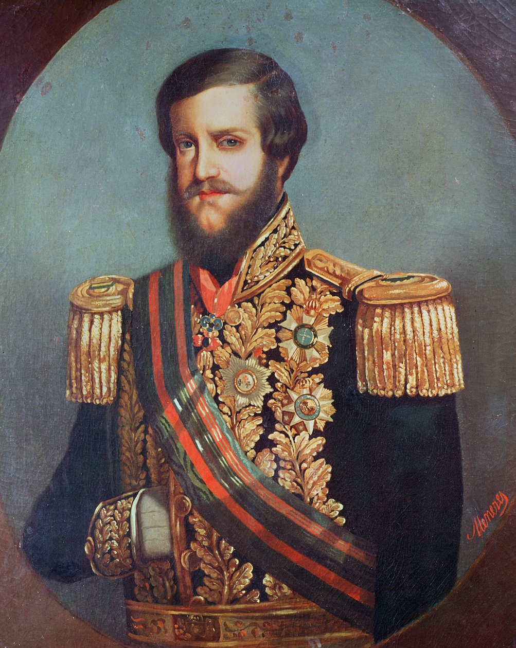 Pedro II (1825-91) Imperador do Brasil de Luis de Miranda Pereira Visconde de Menezes