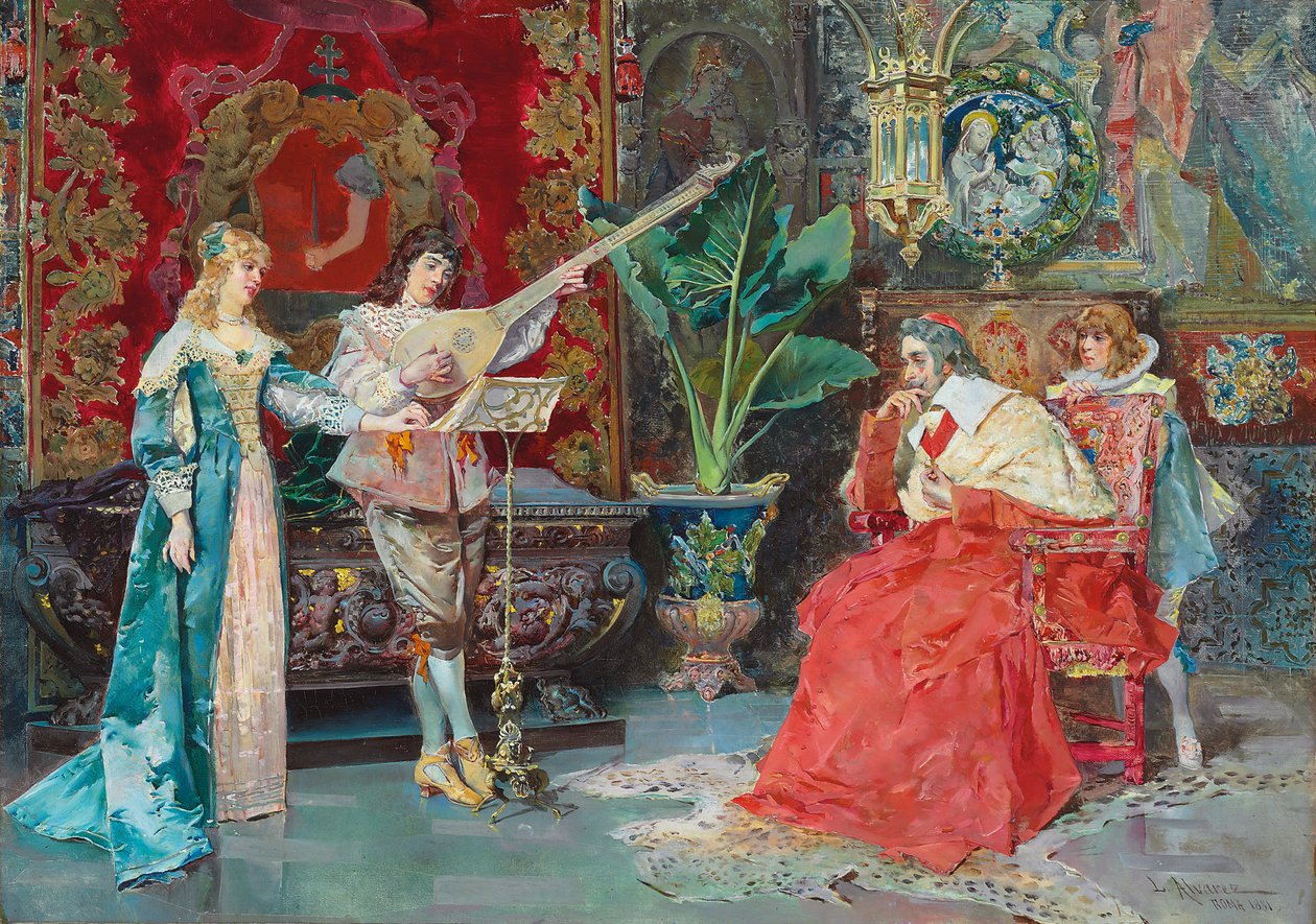 Um Interlúdio Musical, 1881 de Luis Alvarez Catalá