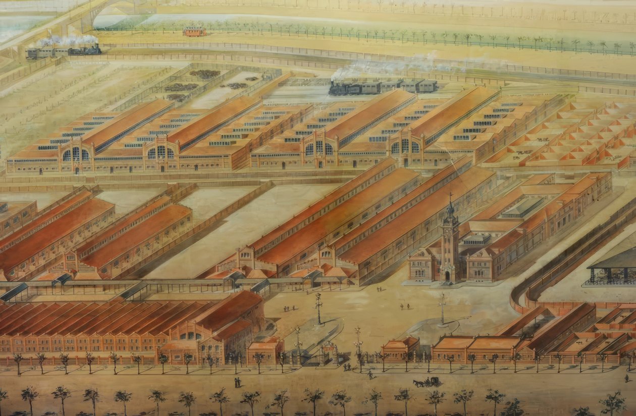 Matadouro e mercado de gado de Luis Bellido y González