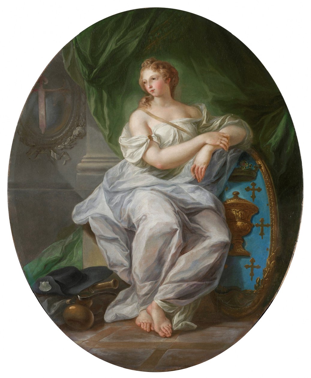 Alegoria da Galiza - Luis Paret Alcázar (1789)FXD de Luis Paret y Alcazar