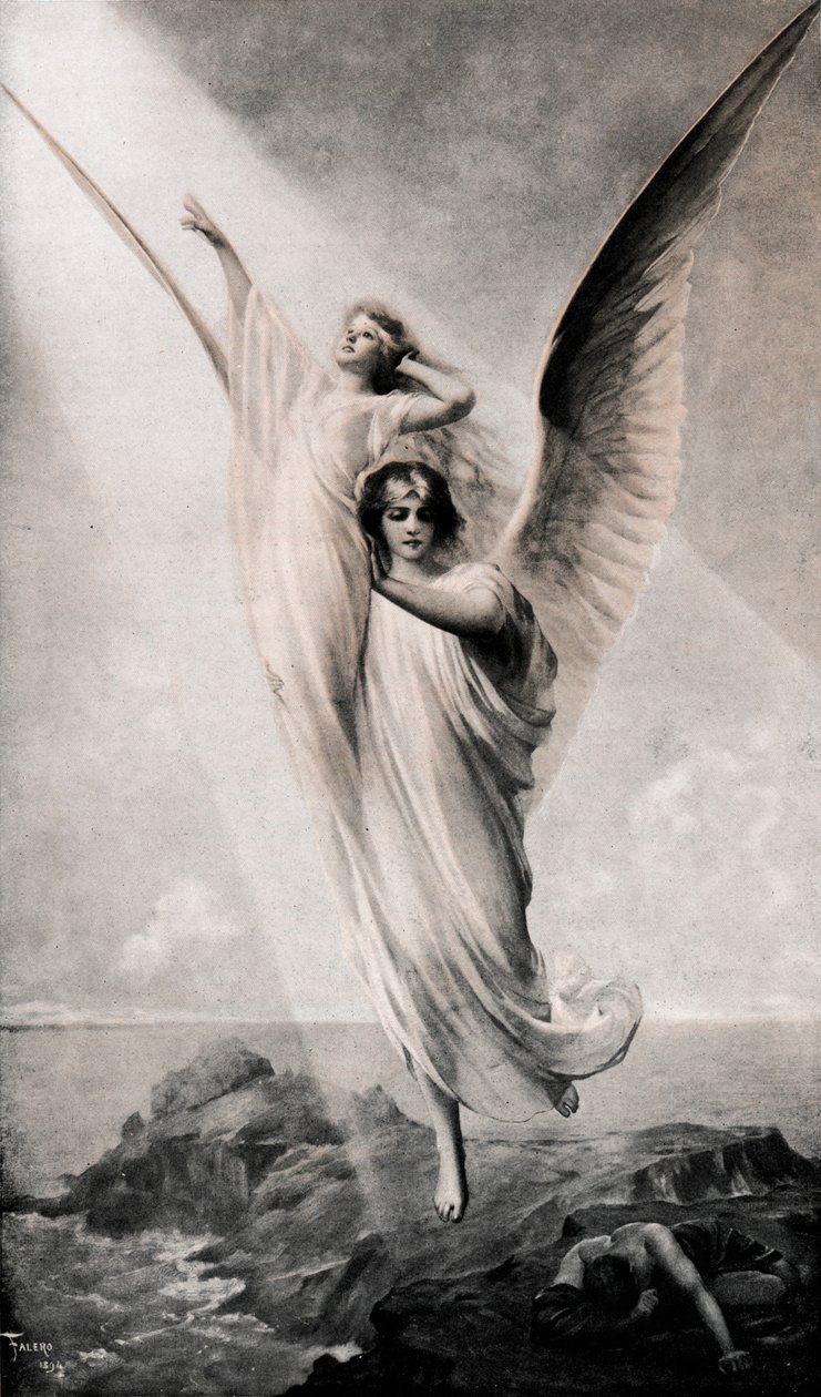 "A Alma Humana", 1894, 1911 de Luis Riccardo Falero