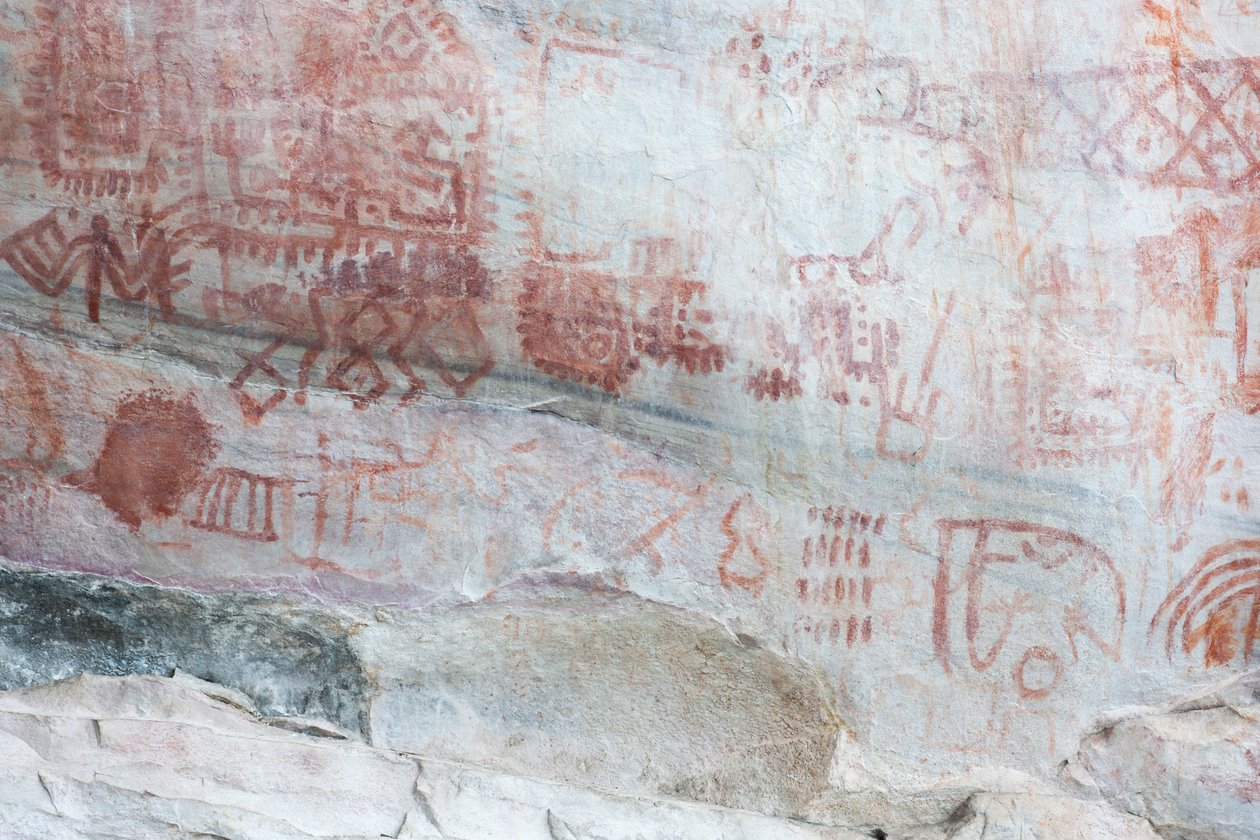 Pictografia, Faical, San Ignacio, Cajamarca, Peru, de Luis Rosendo.