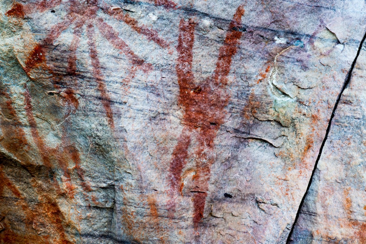 Pictografia, Faical, San Ignacio, Cajamarca, Peru, de Luis Rosendo.