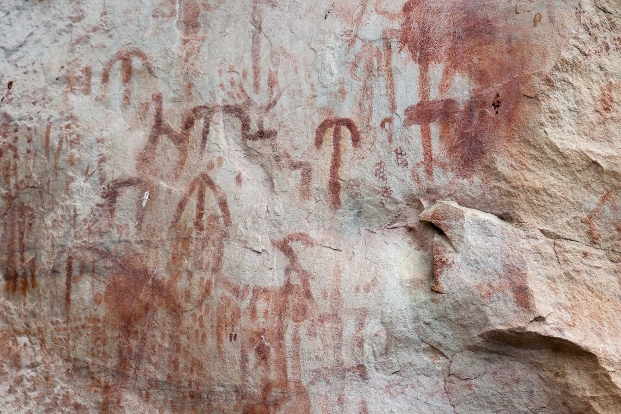 Pictografia, Faical, San Ignacio, Cajamarca, Peru, de Luis Rosendo.