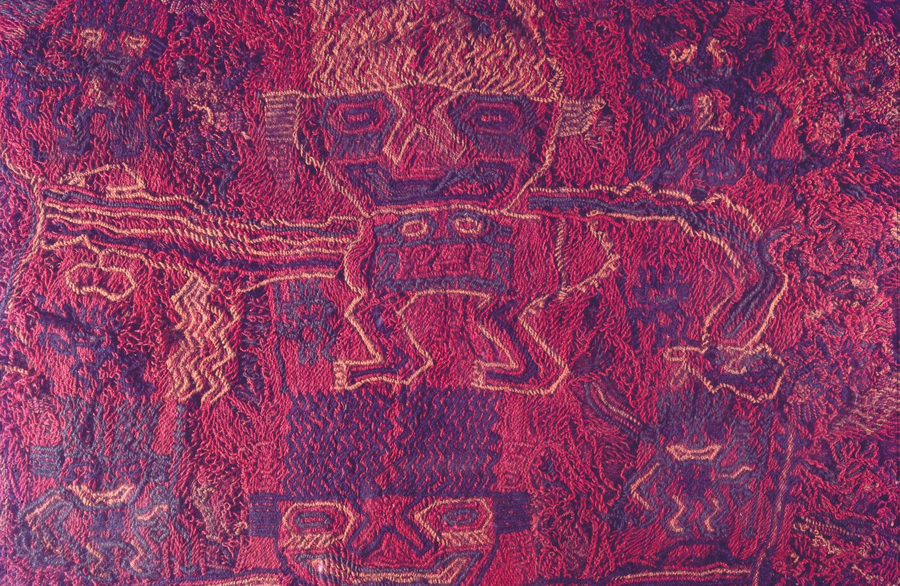 Textiles, Paracas Culture, Peru, 2015. de Luis Rosendo.