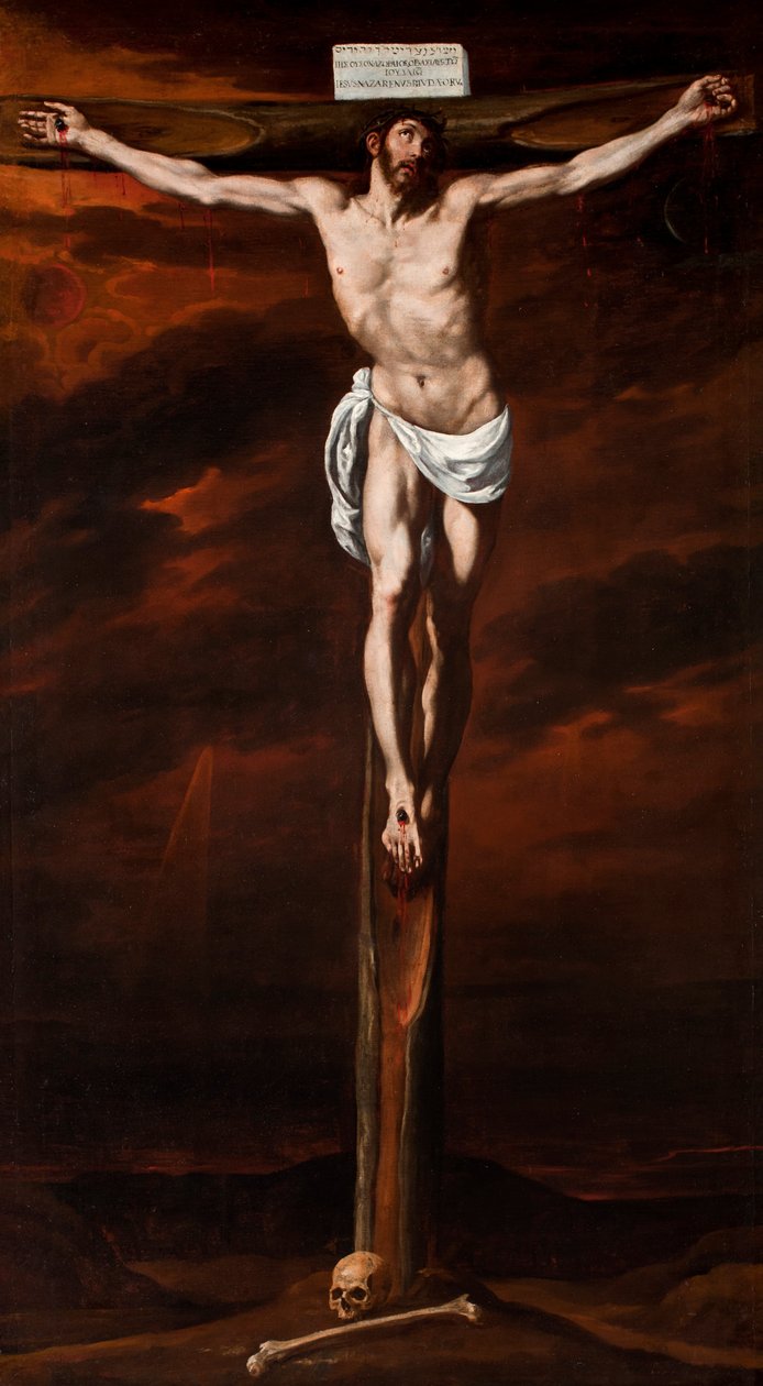 Espanhol:  Cristo crucificado Cristo crucificado de Luis Tristán
