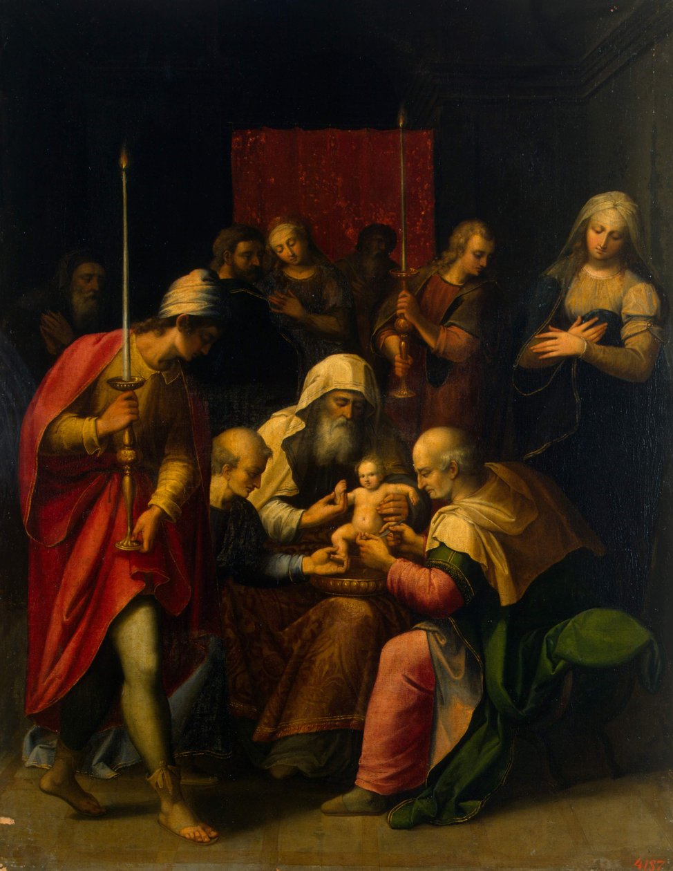 A circuncisão, cerca de 1590 de Luis de Carvajal