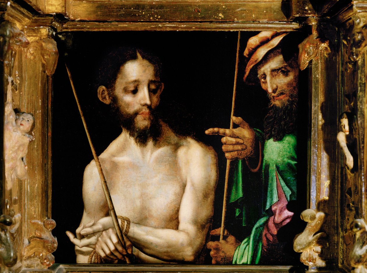 Ecce Homo (pintura sobre madeira) de Luis de Morales