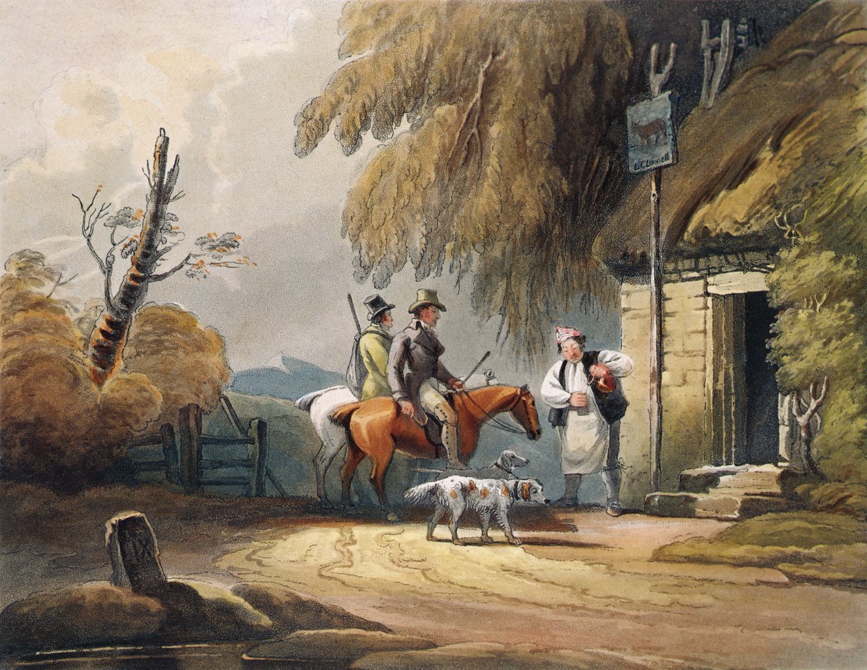 Desportistas refrescantes, pub. por J.Hassell, 1812 de Luke after Clennell