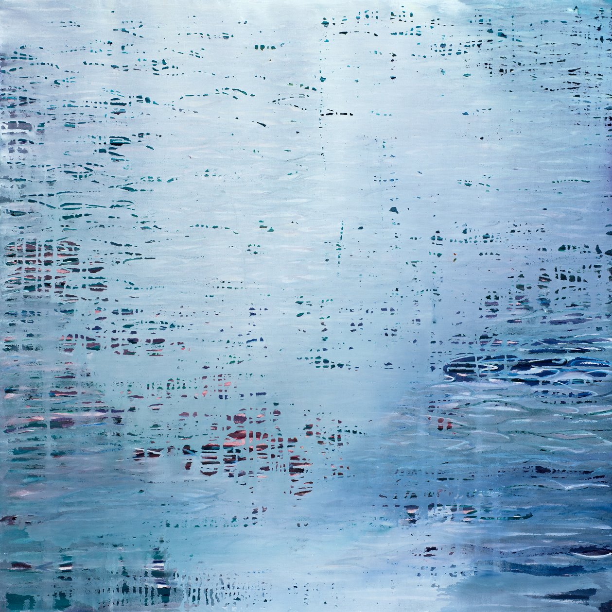 Ganga 11, 2018 (óleo sobre tela) de Luke Elwes