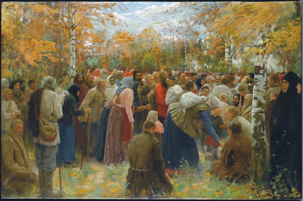 Aos Lugares Santos, 1911 de Lukjan Vasilievich Popov