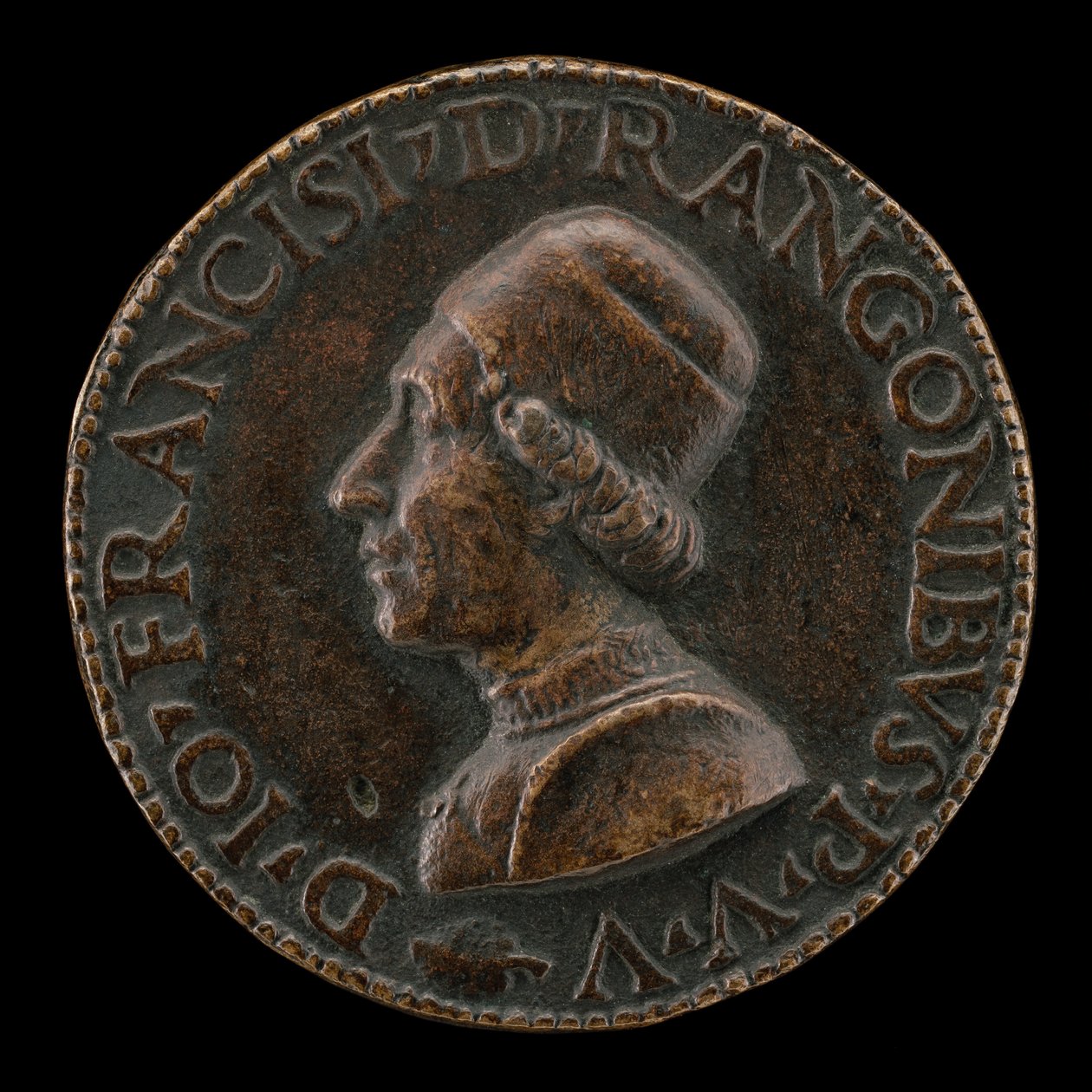 Giovanni Francesco de Rangoni [anverso]. de Lysippus Junior