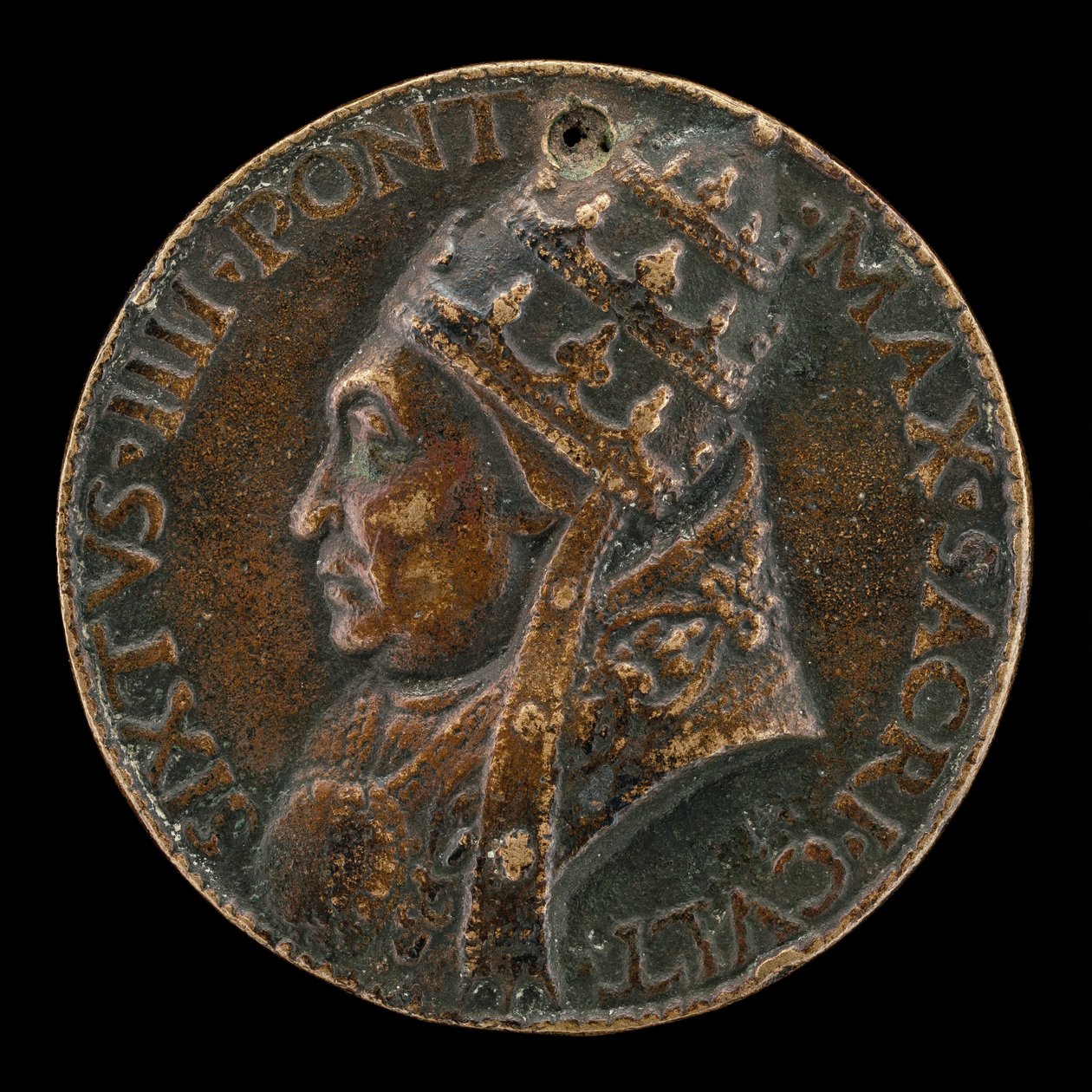 Sisto IV Francesco della Rovere, 1414-1484, Papa 1471 [anverso]. de Lysippus Junior