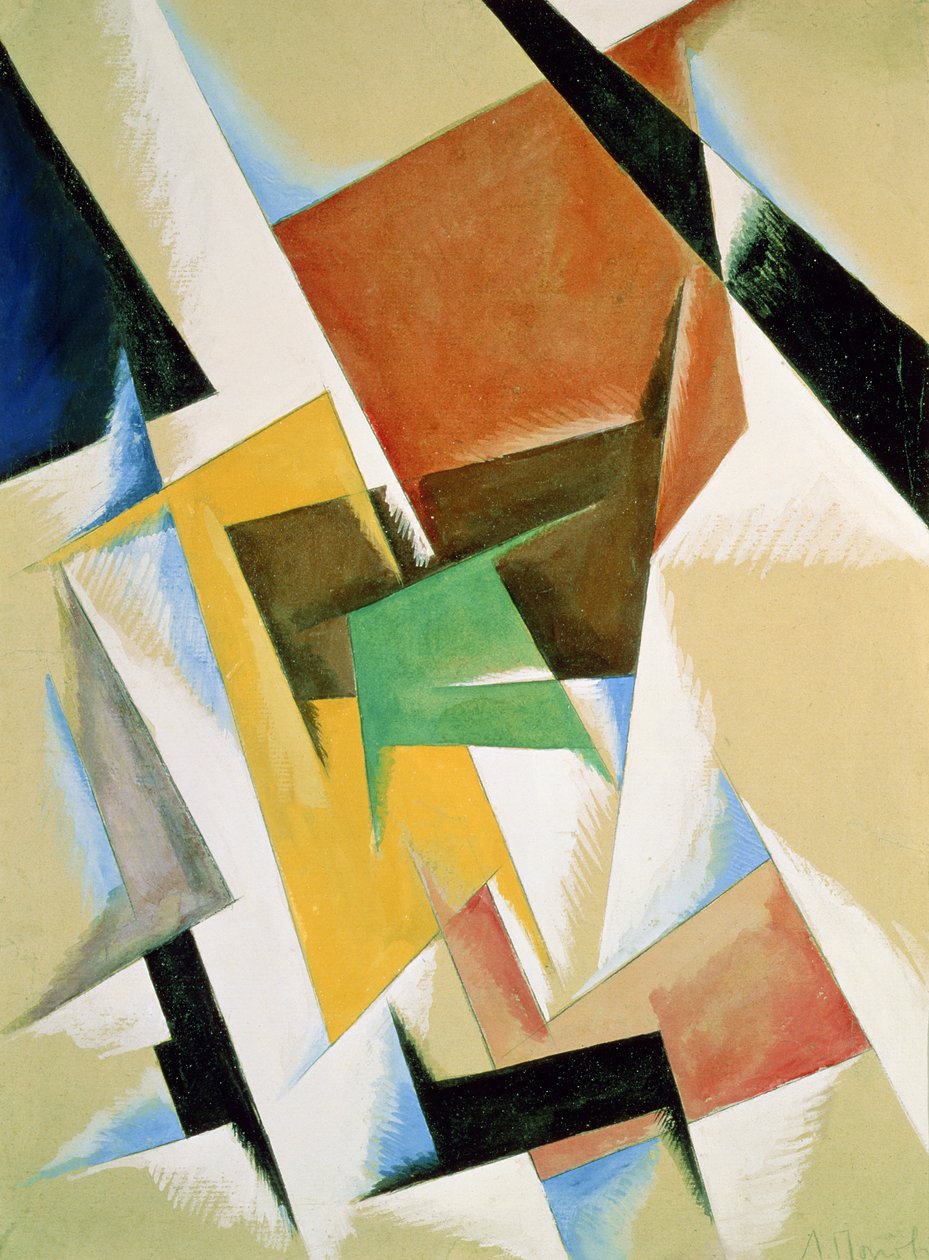 Compostion, 1921 de Lyubov Sergeevna Popova