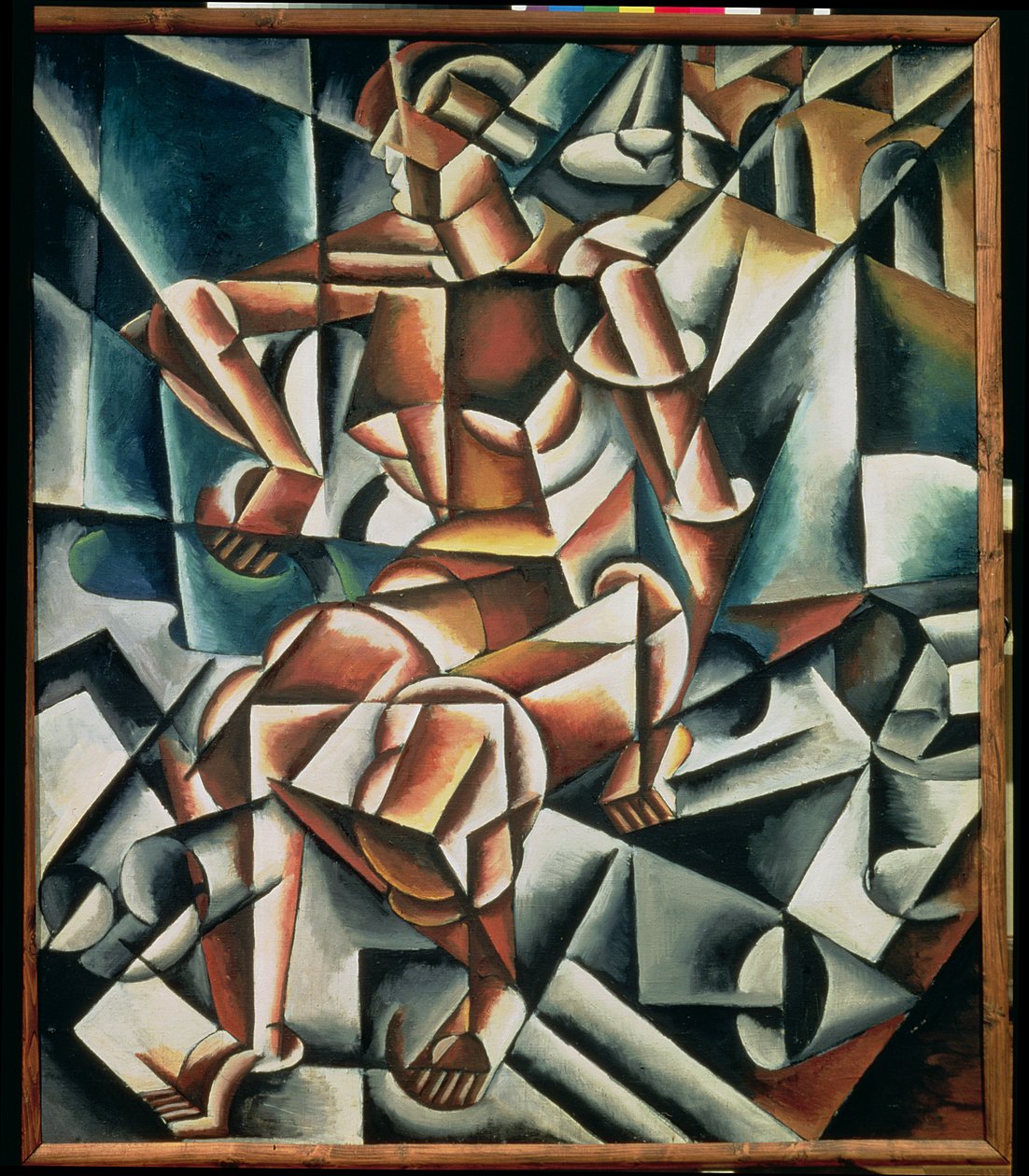 Homem + Ar + Espaço, 1915 de Lyubov Sergeevna Popova
