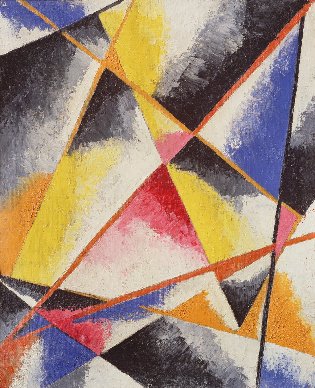 Sem título, c.1916 de Lyubov Sergeevna Popova