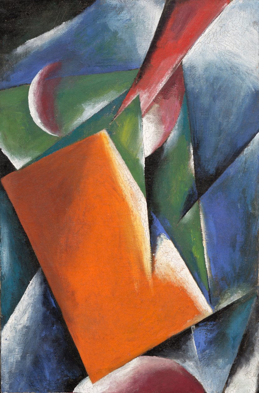 Pintura Arquitetônica, 1917 de Lyubov Sergeevna Popova