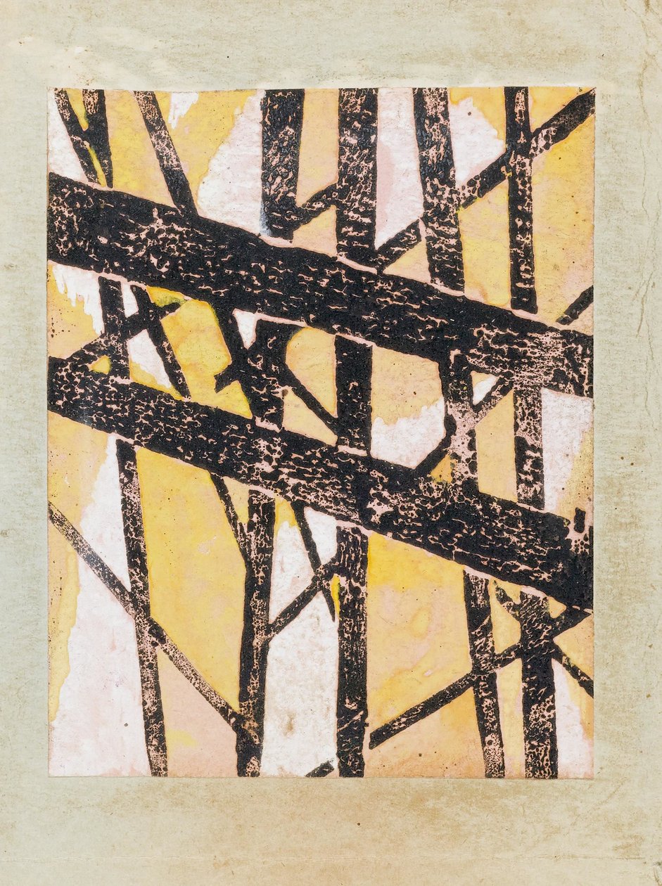 O catálogo da exposição 5 x 5 = 25, 1921. de Lyubov Sergeevna Popova