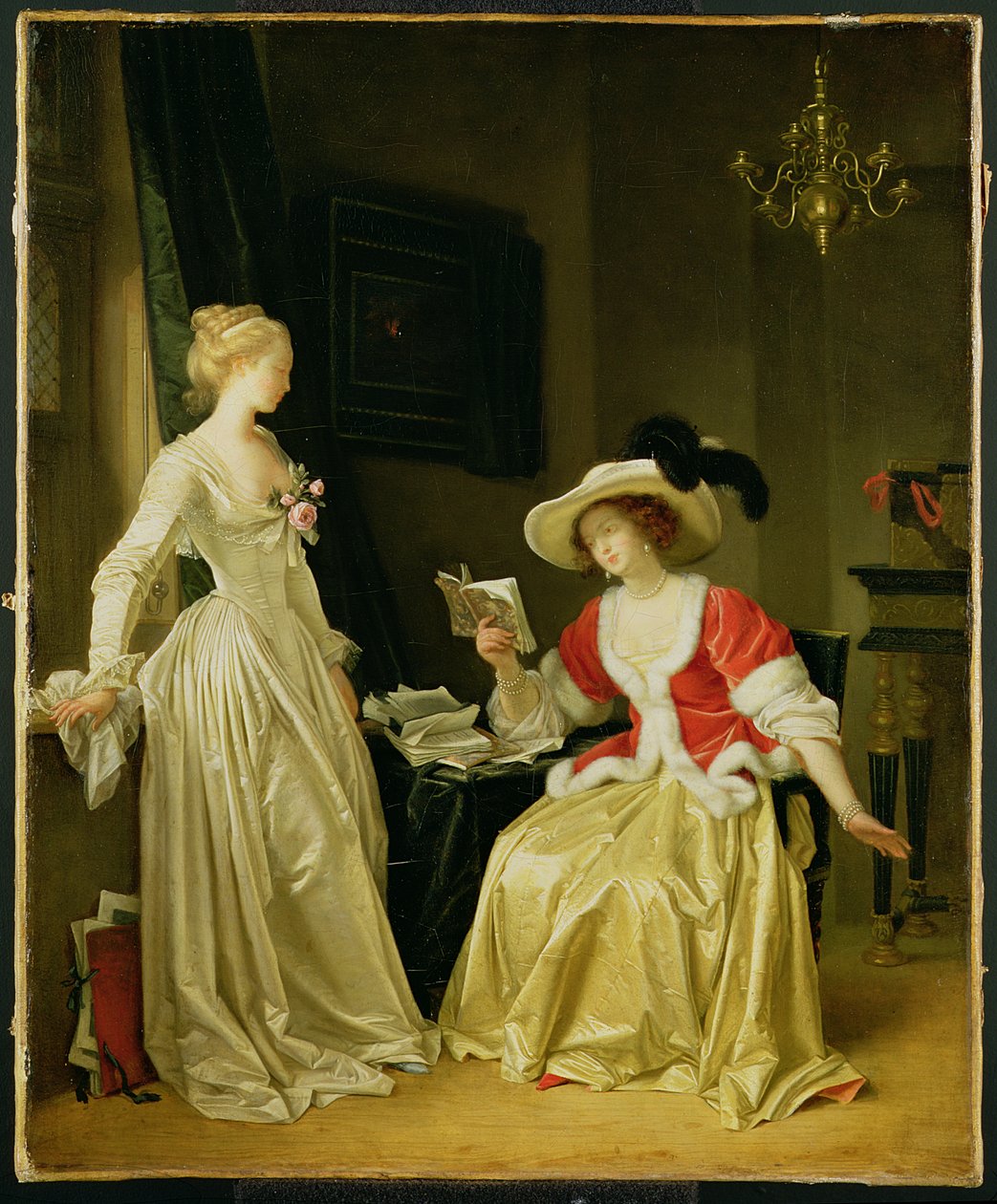 O Leitor, c.1788 de M. and Fragonard, J. Gerard