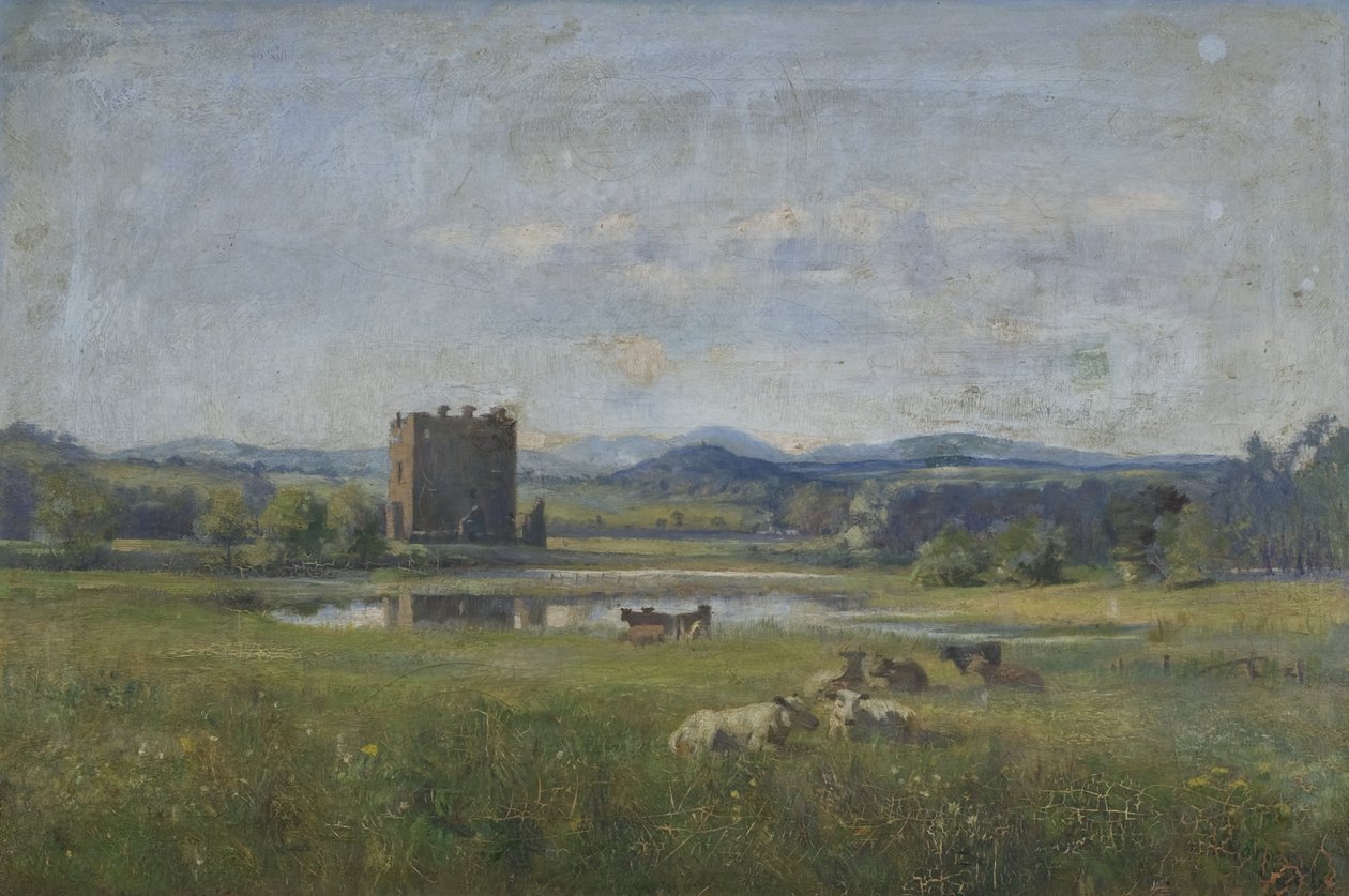 Castelo de Threave, 1881 de M. M. Harper