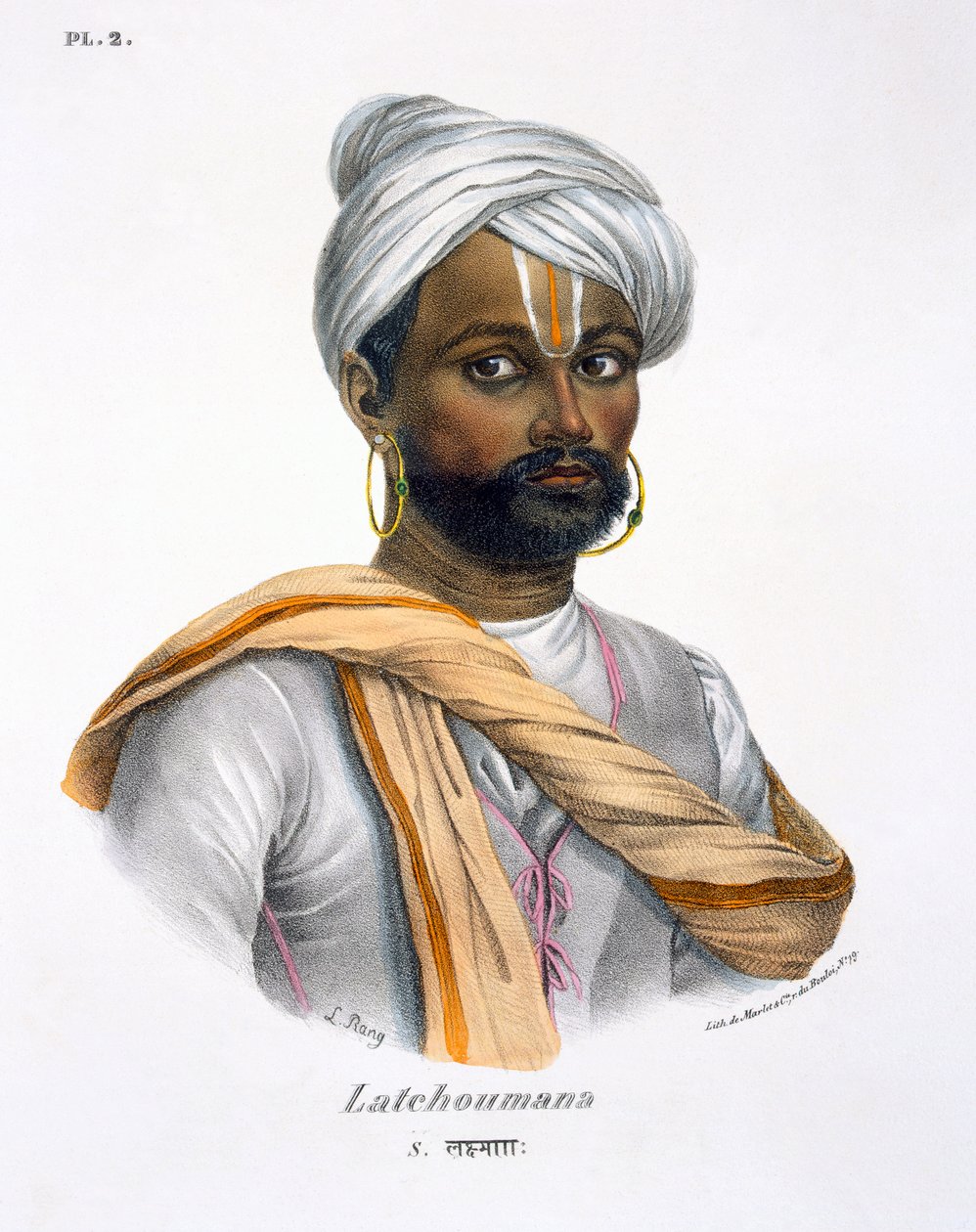 Letão, 1827-35 de M.E. Burnouf