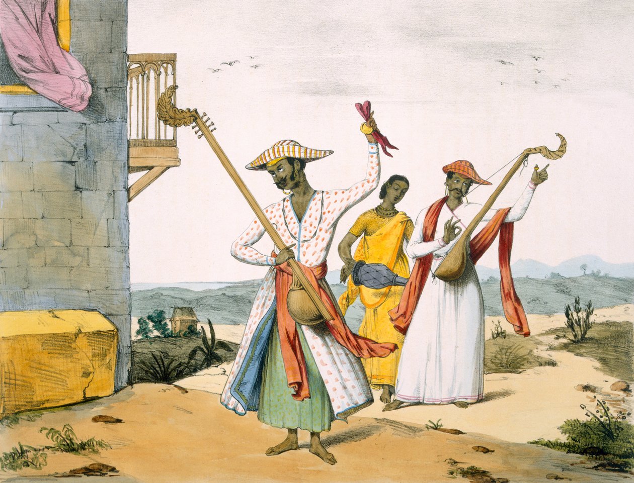 Cantores Viajantes, 1827-35 de M.E. Burnouf