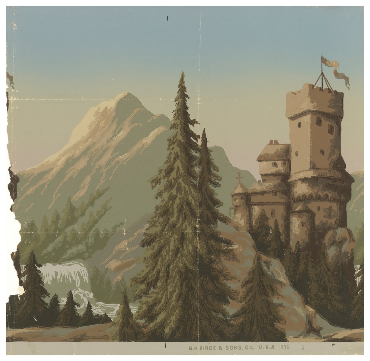 Castles on the Rhine de M.H. Birge and Sons Co
