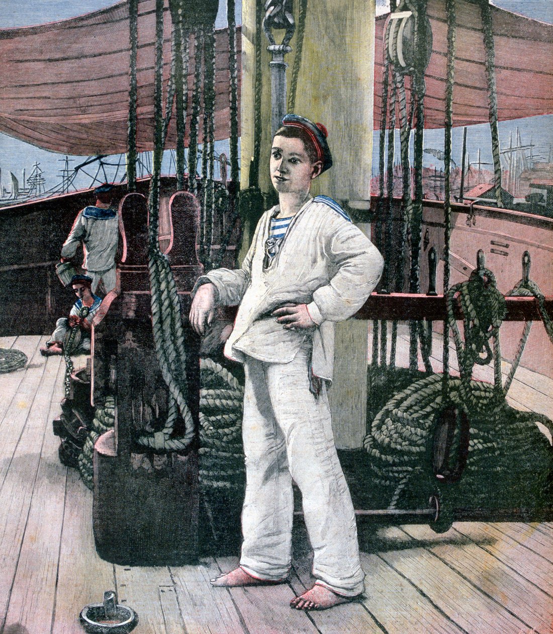 "The Cabin Boy", 1891 de M Brun