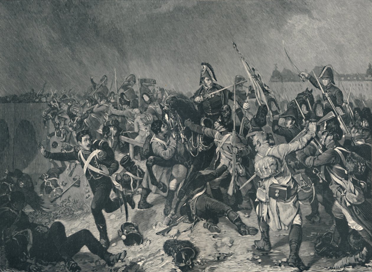 Batalha em Znaim, 11 de julho de 1809, 1896. de M. Haider