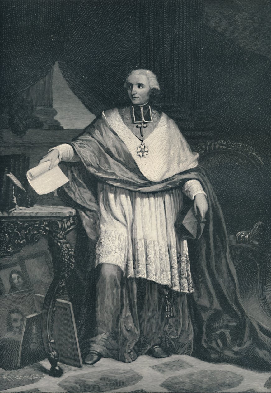 Cardeal Joseph Fesch, c1830, 1896 de M. Haider