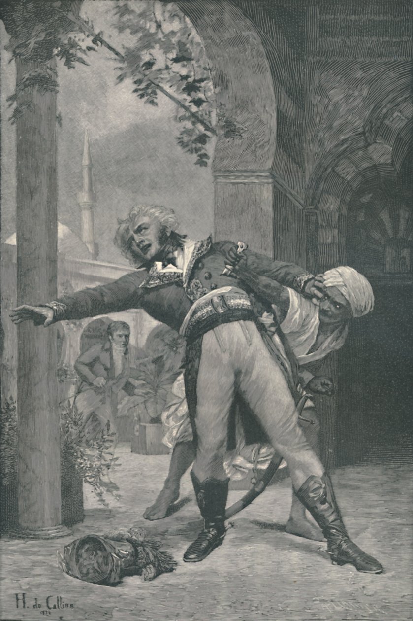 O Assassinato de Kléber no Cairo, 14 de junho de 1800, 1896 de Horace de Callias