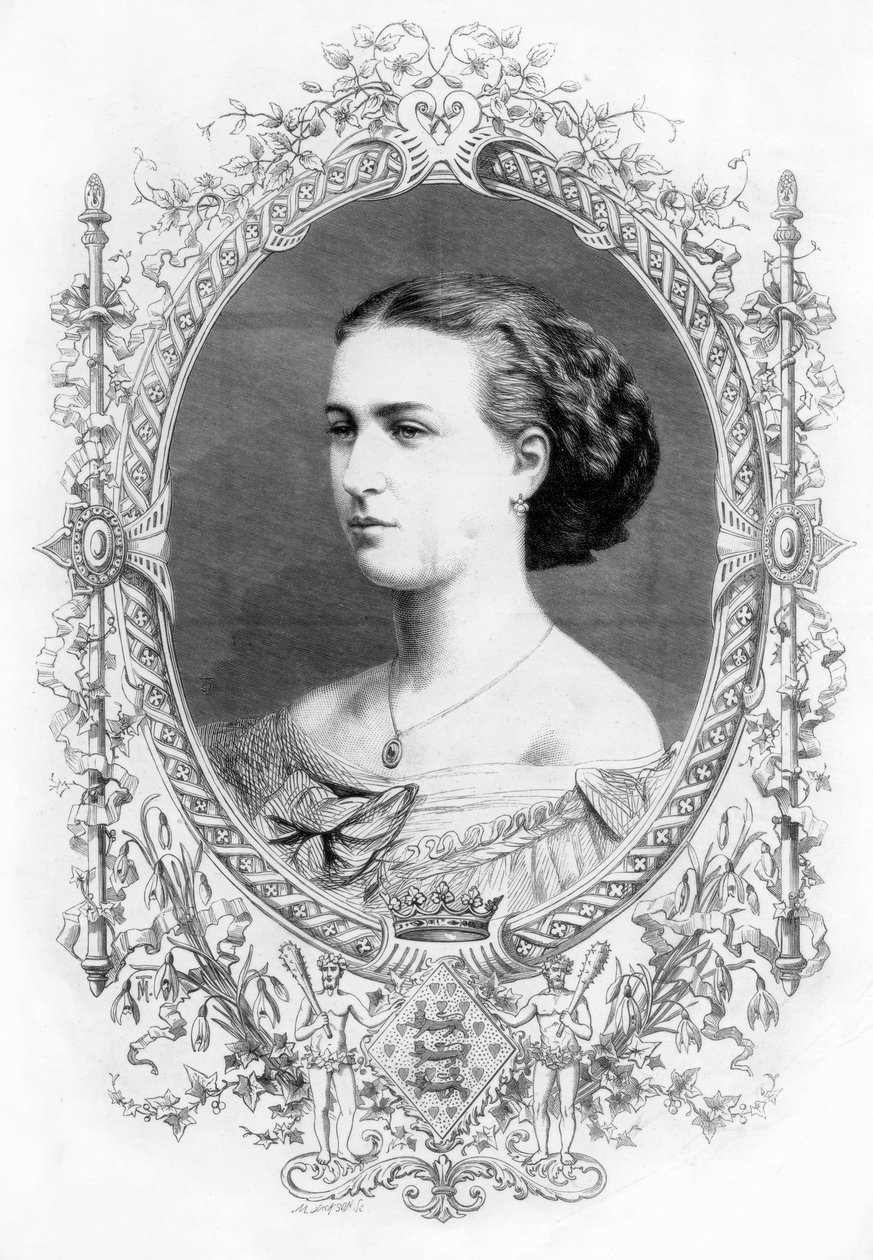 Princesa Alexandra 1844-1925, 1862. de M. Jackson