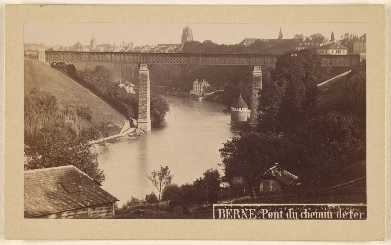 Berna. Ponte Chemin defer. de M. Vollenweider