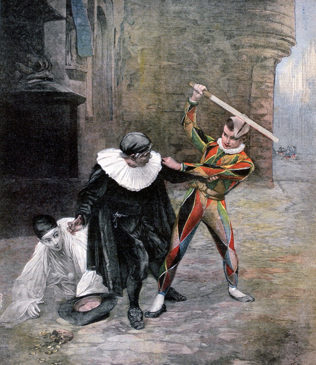 "Tudo para Colombine", 1891 de M Vollon Fils