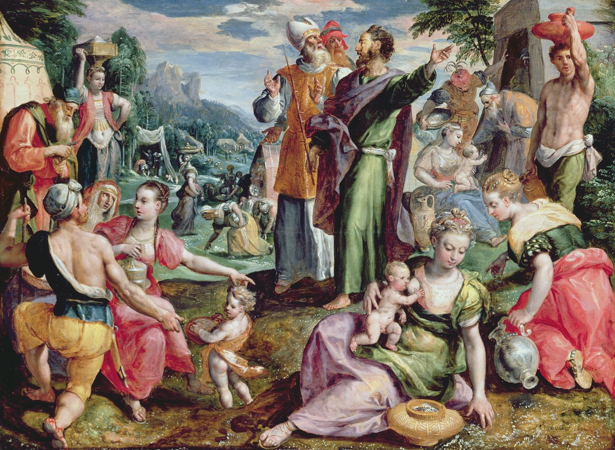 A Coligação do Maná, 1602 de Maarten de Vos