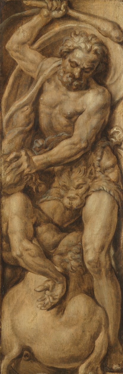 Hércules Destruindo o Centauro Nessus de Maarten van Heemskerck