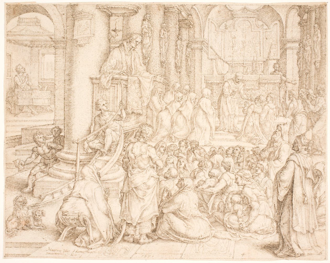 Panem nostrum (nosso pão (diário)) de Maarten van Heemskerck