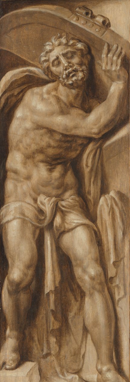 Sansão Transportando a Porta de Gaza
Sansão carregando os portões de Gaza de Maarten van Heemskerck