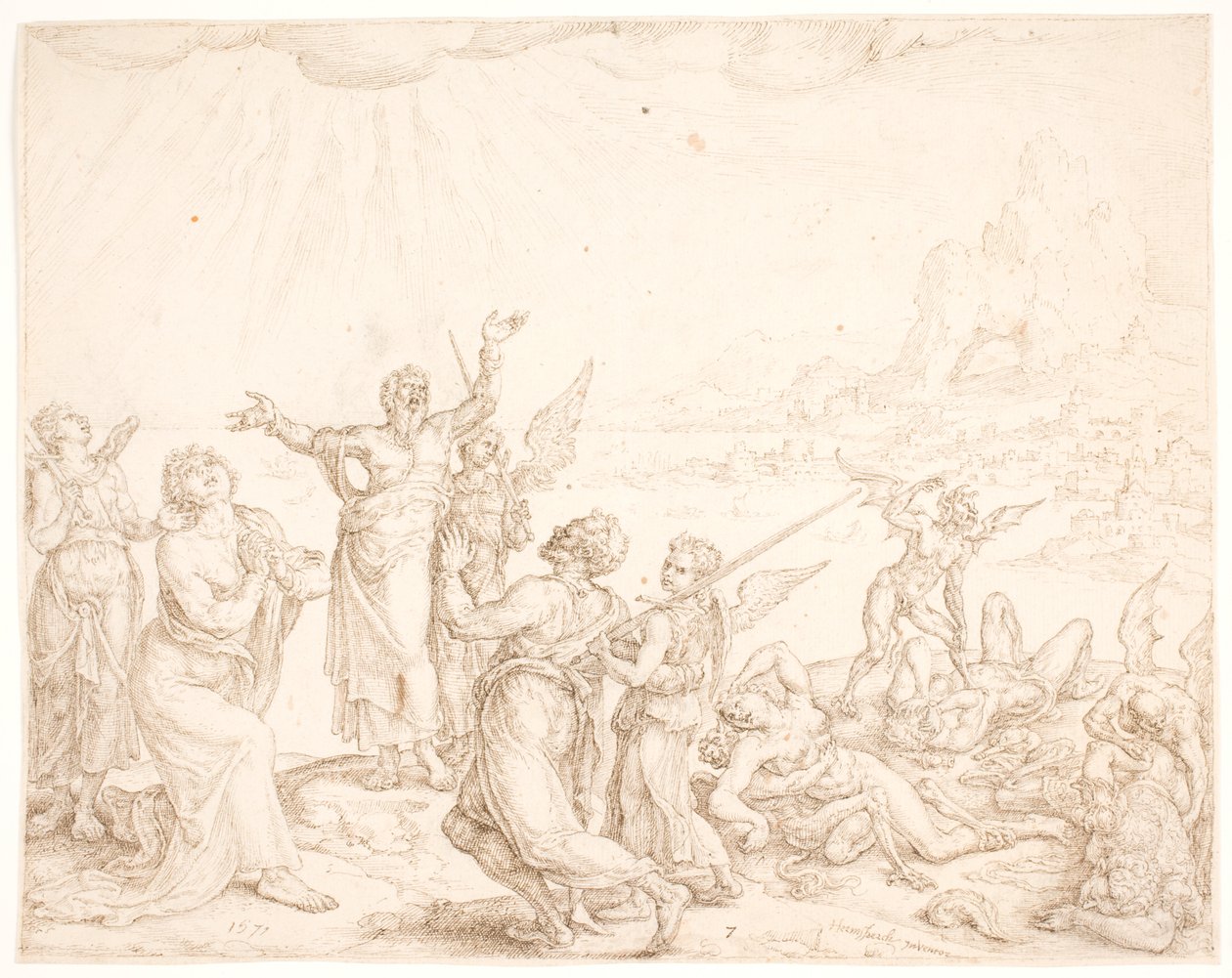 Mas nos entregue (homens fri os) de Maarten van Heemskerck