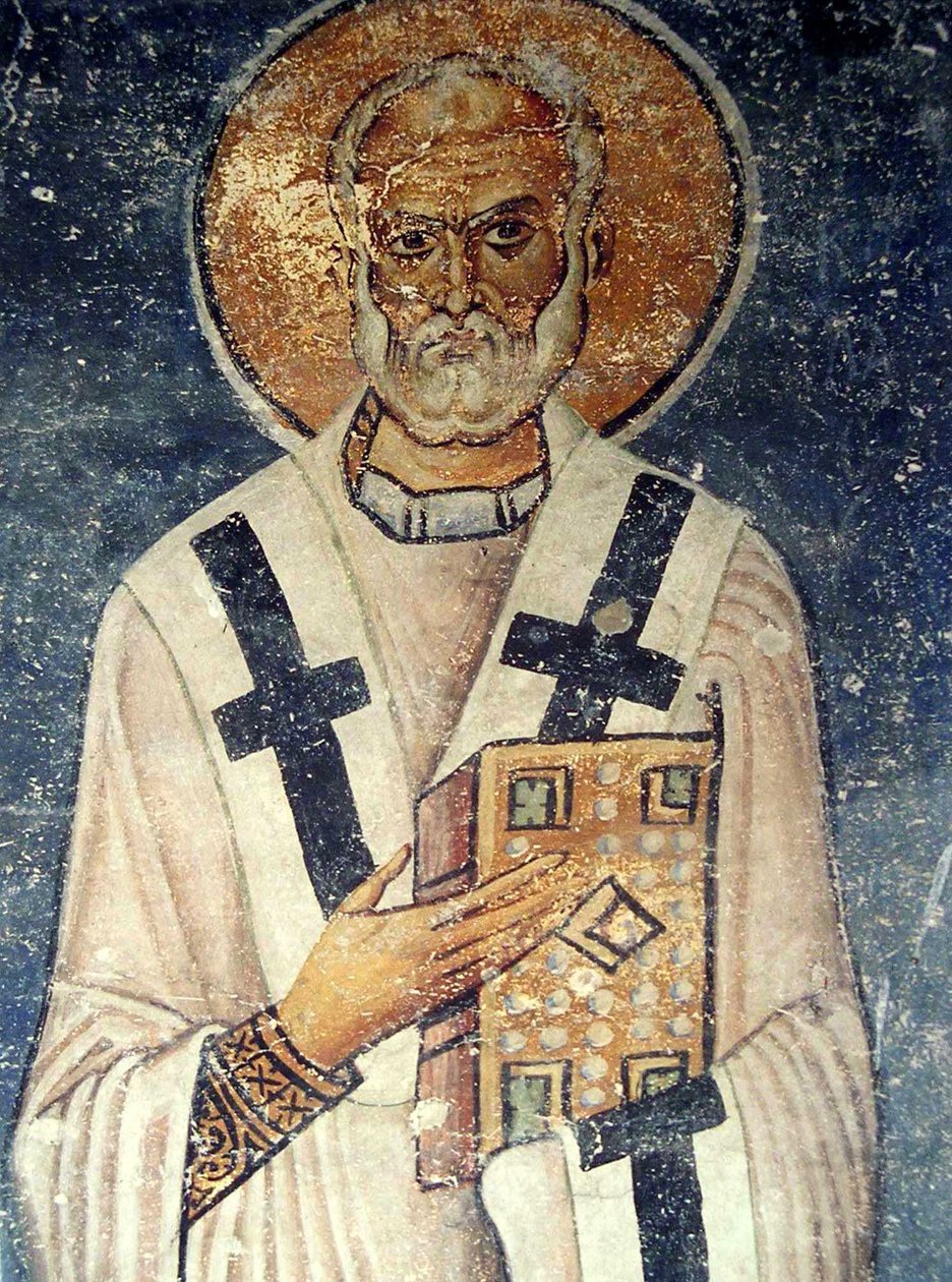 Retrato de um patriarca de Macedonian School