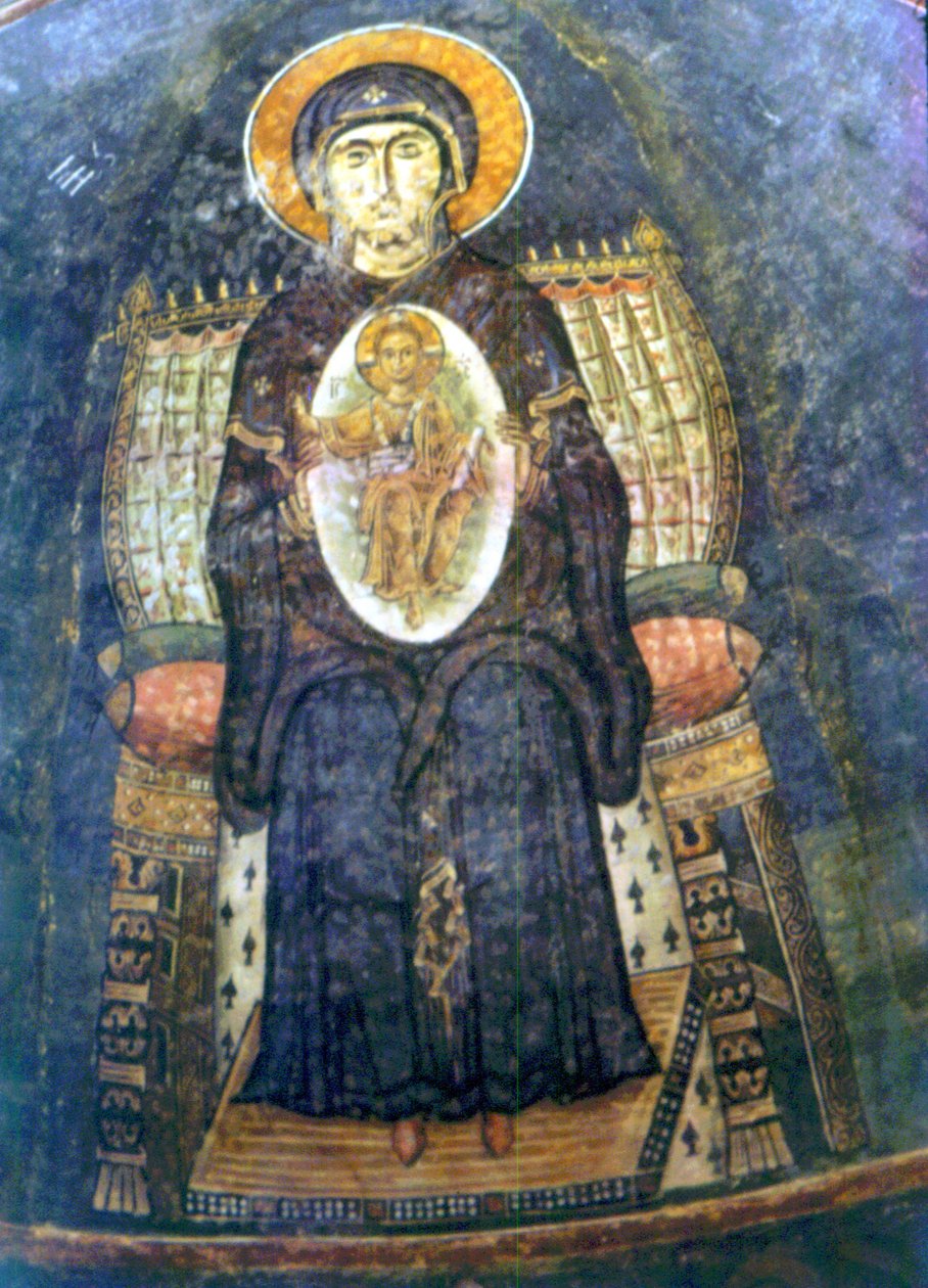Madonna e criança de Macedonian School