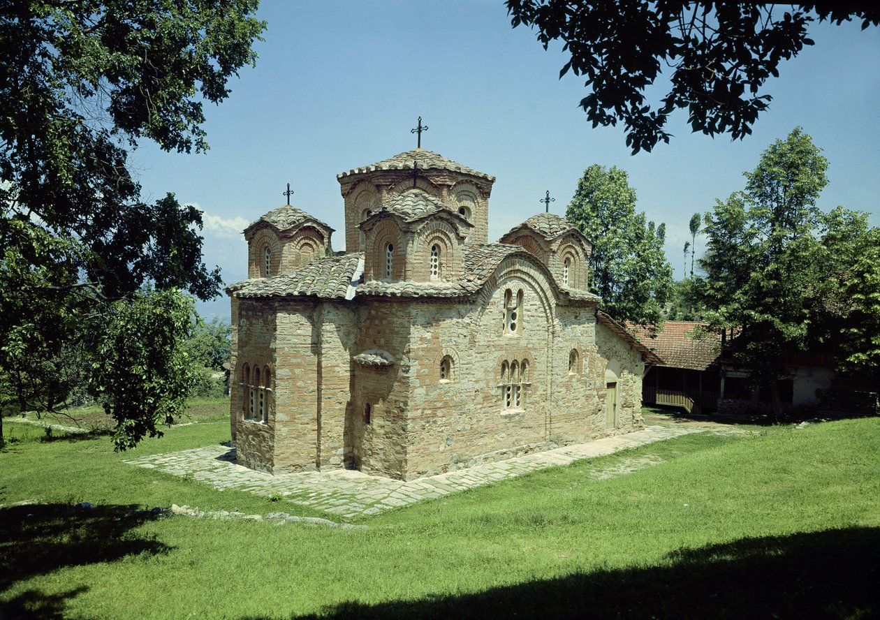 Mosteiro Igreja de São Pantaleão, construído c.1164 de Macedonian School