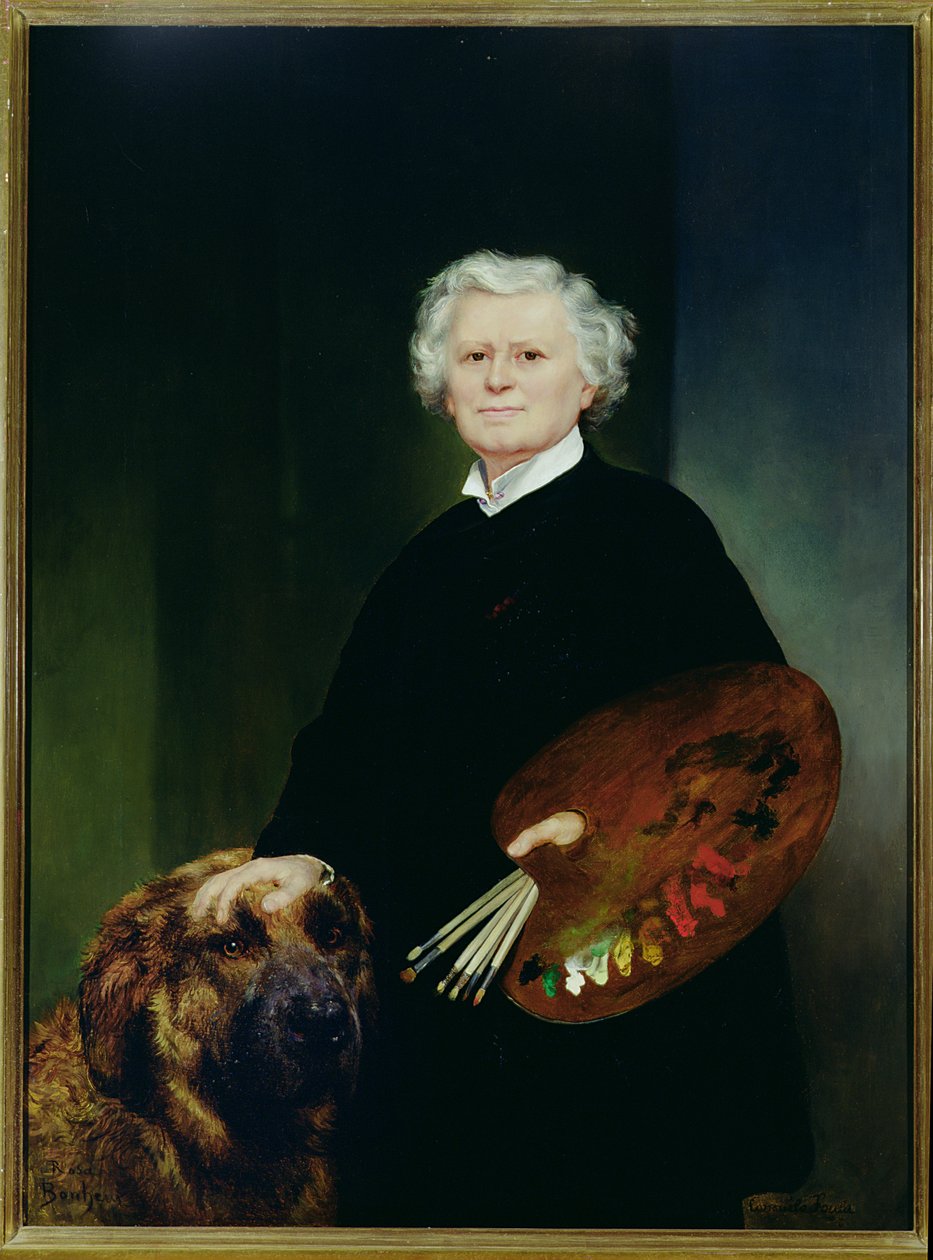 Retrato de Rosa Bonheur (1822-1899) (óleo sobre tela) de Madame Consuelo Fould