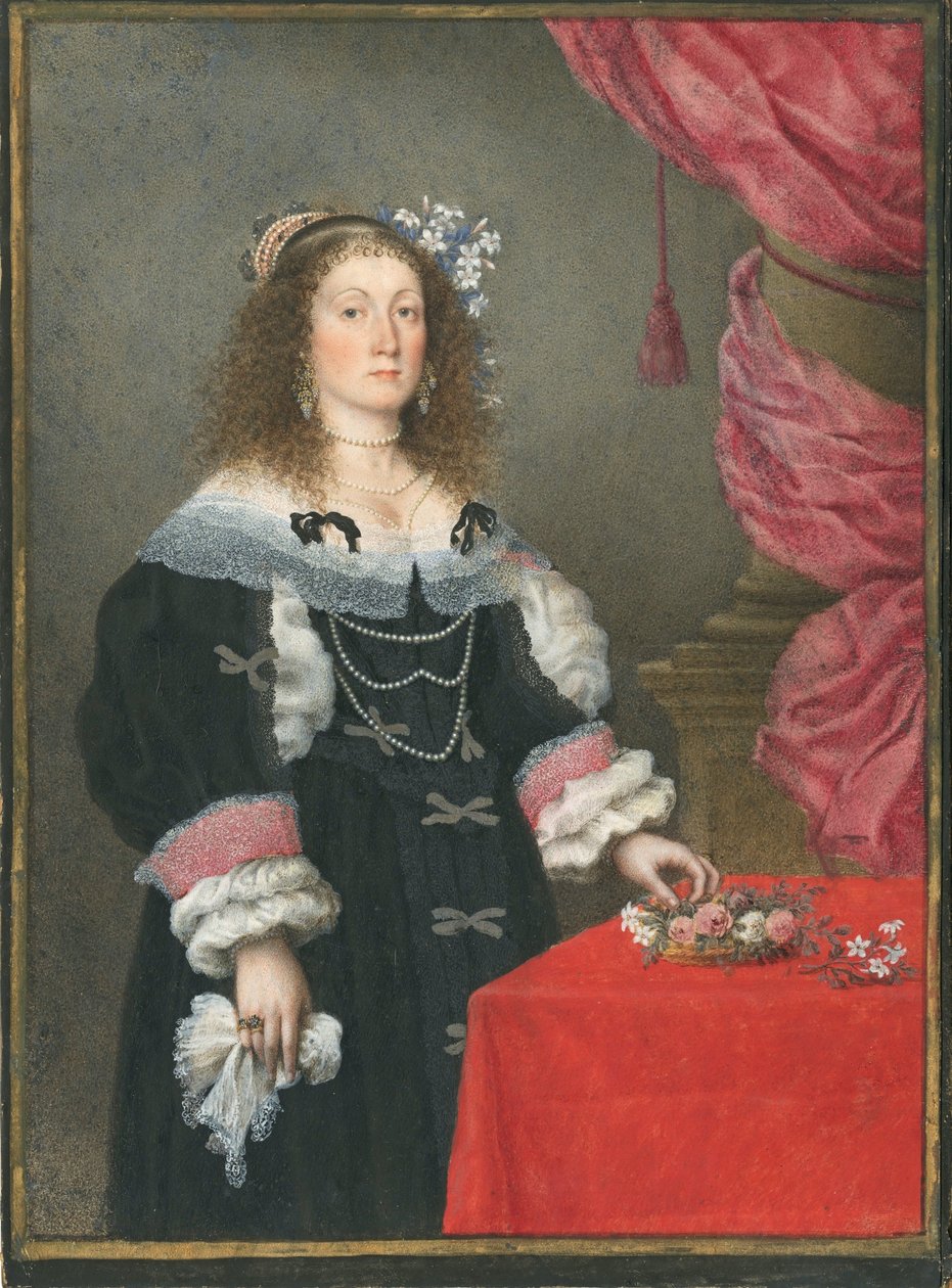 Retrato de uma senhora de grande estatuto de Maddalena Corvina