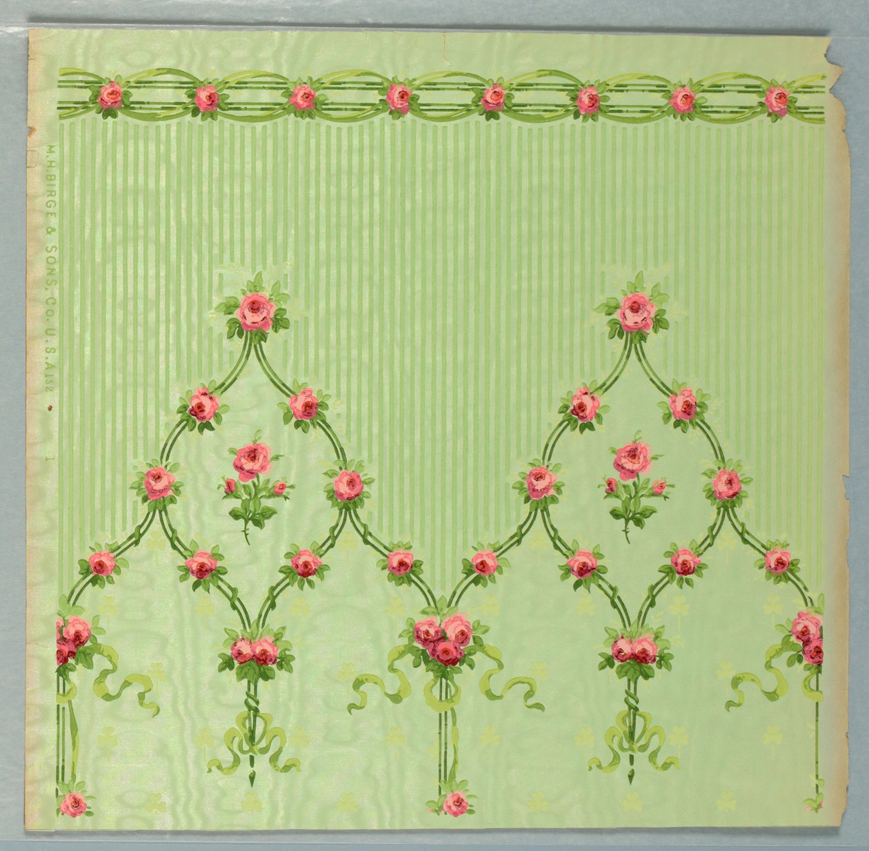 Parede Lateral e Frieze (EUA), 1905–1920 de Made by M.H. Birge and Sons Co.