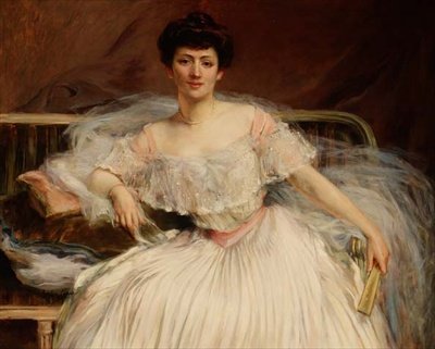 Retrato de uma senhora de Madeleine Carpentier