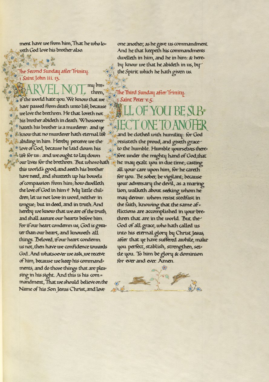 Página de texto decorada de Madelyn Walker