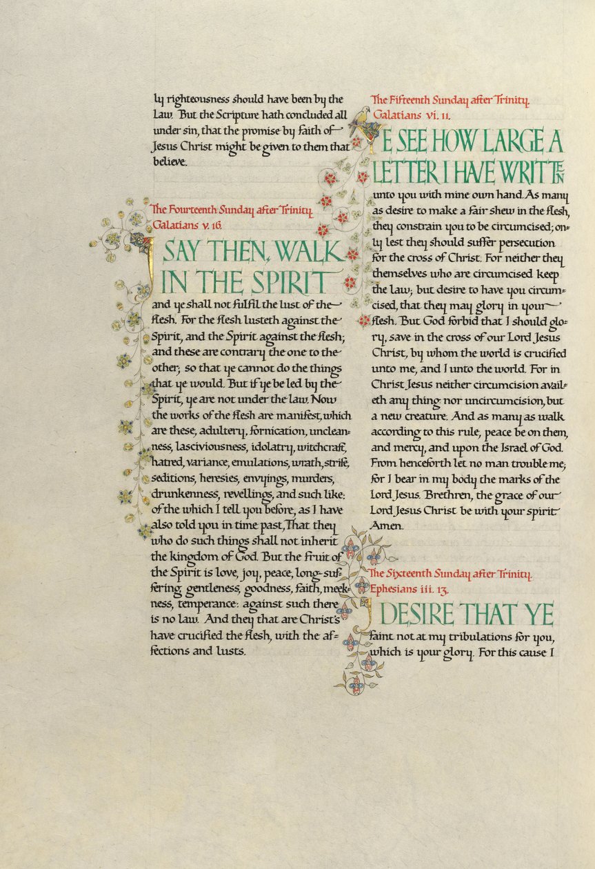 Epistolar de Madelyn Walker