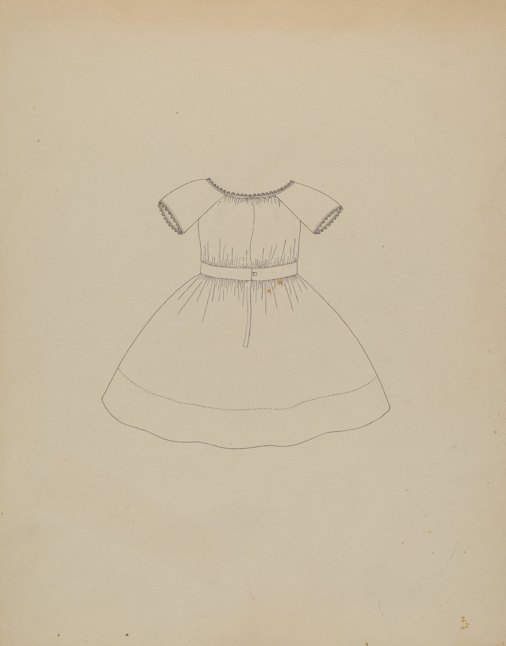 vestido de menino de Mae A. Clarke